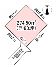 北佐久郡御代田町大字御代田、土地の間取り画像です