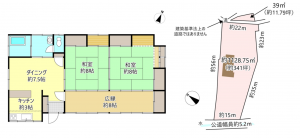 南佐久郡佐久穂町大字海瀬、中古一戸建ての間取り画像です