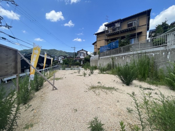 大津市湖城が丘、土地の画像です