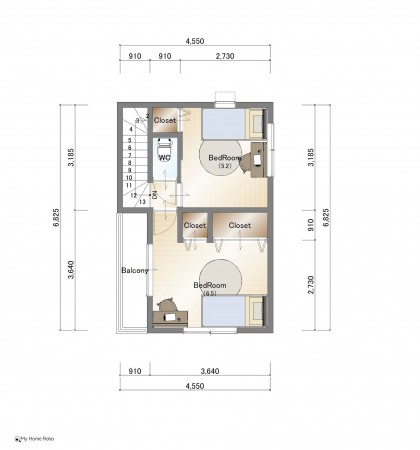 大津市坂本、土地の画像です