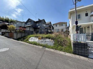 大津市雄琴、土地の画像です