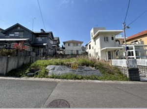 大津市雄琴、土地の画像です