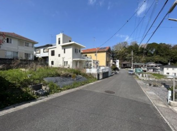 大津市雄琴、土地の画像です