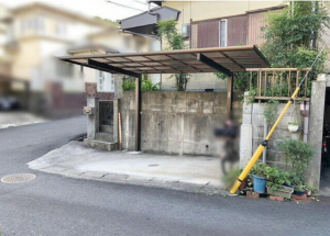 大津市朝日が丘、土地の画像です