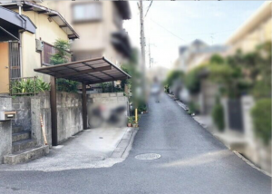 大津市朝日が丘、土地の画像です