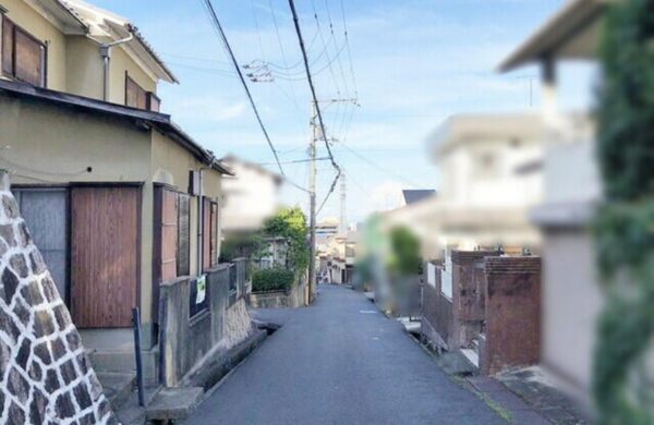 大津市朝日が丘、土地の画像です