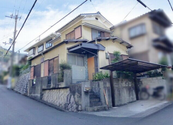 大津市朝日が丘、土地の画像です