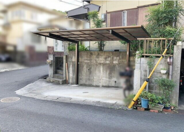 大津市朝日が丘、土地の画像です