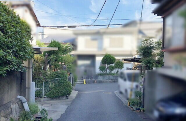 大津市朝日が丘、土地の画像です