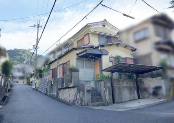 大津市朝日が丘、土地の画像です