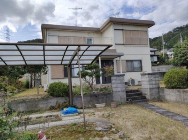 大津市滋賀里、土地の画像です