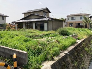 草津市駒井沢町、土地の画像です