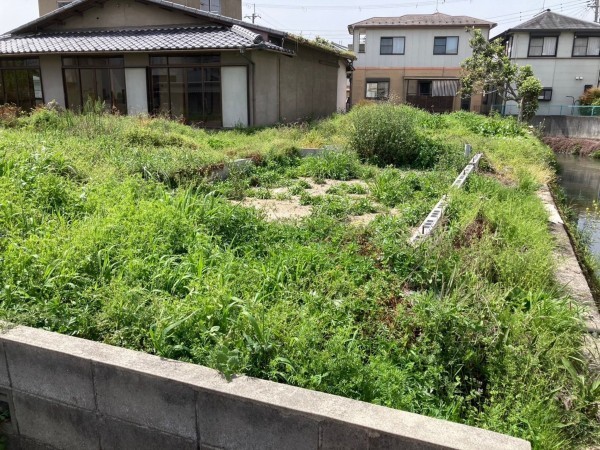 草津市駒井沢町、土地の画像です