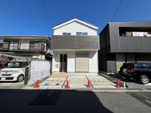 草津市南笠町、新築一戸建ての画像です