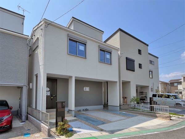 草津市木川町、新築一戸建ての画像です