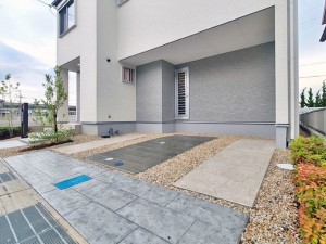 草津市西渋川、新築一戸建ての画像です