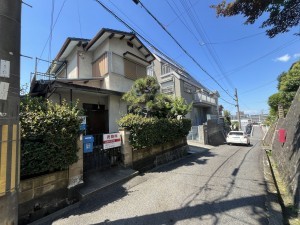 大津市竜が丘、土地の画像です