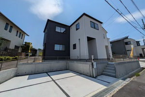 草津市野村、新築一戸建ての画像です
