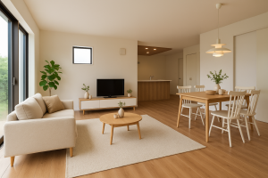 草津市野村、新築一戸建ての画像です