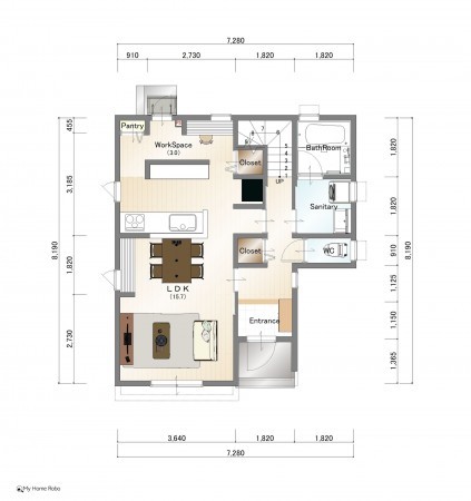 大津市大江、土地の画像です