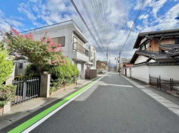 大津市中庄、土地の画像です