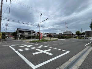 大津市二本松、土地の画像です
