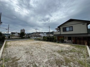 大津市二本松、土地の画像です