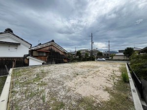 大津市二本松、土地の画像です