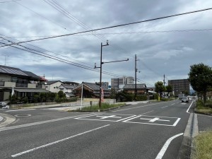 大津市二本松、土地の画像です