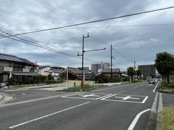 大津市二本松、土地の画像です