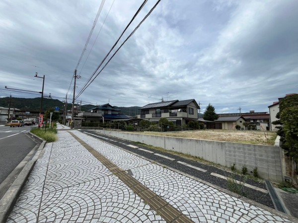 大津市二本松、土地の画像です