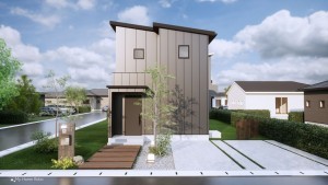 大津市あかね町、土地の画像です