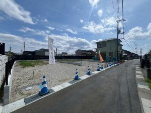 草津市橋岡町、土地の外観画像です