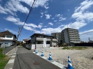 草津市橋岡町、土地の外観画像です