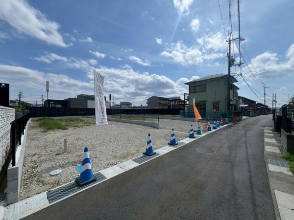 草津市橋岡町、土地の外観画像です