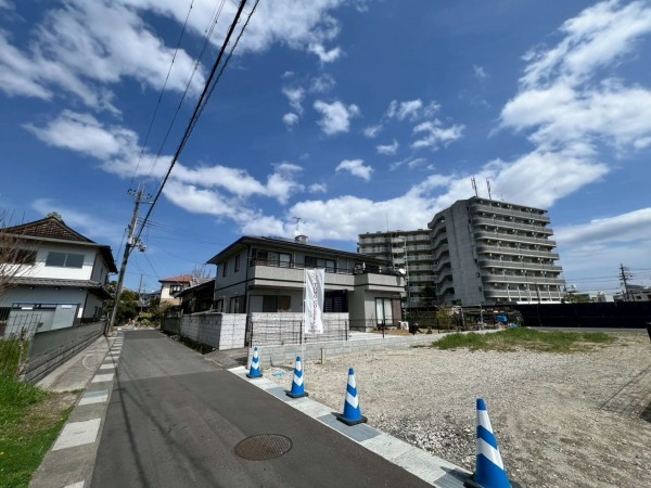 草津市橋岡町、土地の外観画像です