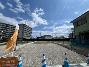 草津市橋岡町、土地の外観画像です