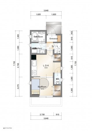 大津市昭和町、土地の画像です