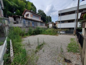 大津市湖城が丘、土地の画像です