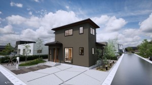 大津市湖城が丘、土地の画像です