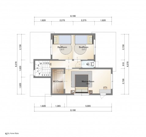 大津市湖城が丘、土地の画像です