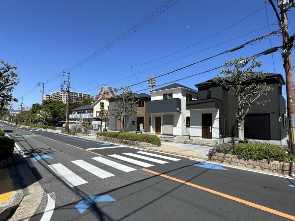 大津市御陵町、新築一戸建ての画像です