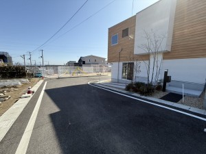 大津市穴太、新築一戸建ての外観画像です