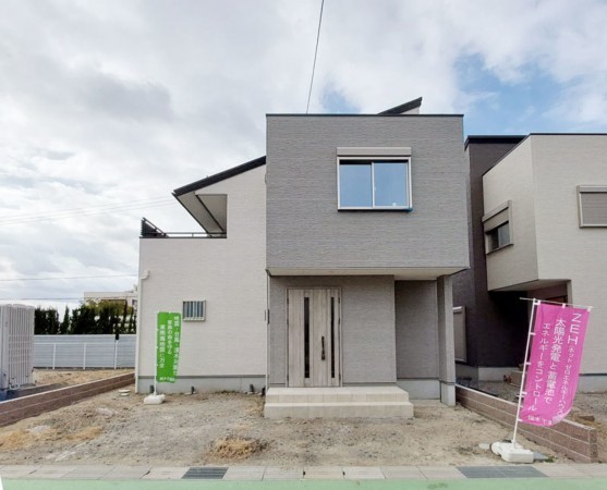 草津市西渋川、新築一戸建ての画像です