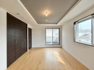 大津市月輪、新築一戸建ての寝室画像です