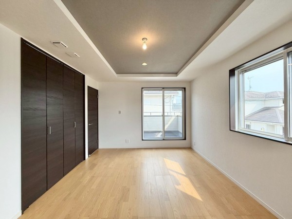 大津市月輪、新築一戸建ての寝室画像です