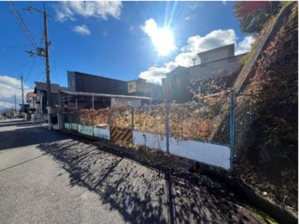 大津市日吉台、土地の画像です