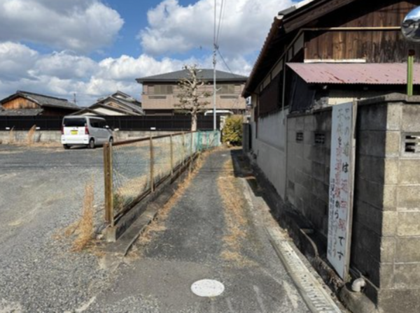 草津市木川町、土地の画像です