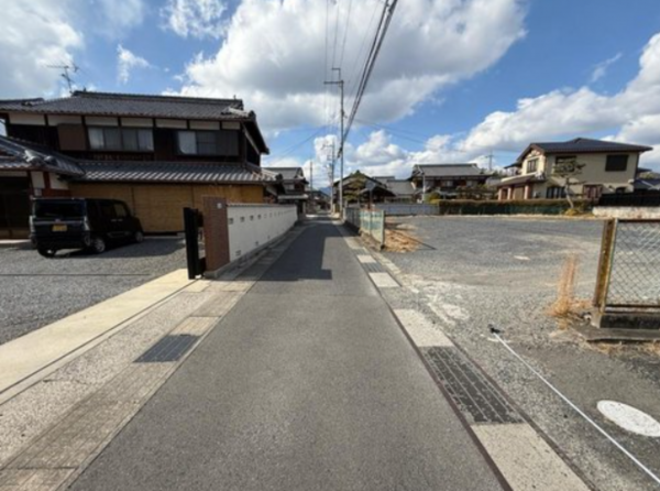 草津市木川町、土地の画像です