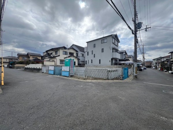 草津市矢橋町、新築一戸建ての外観画像です